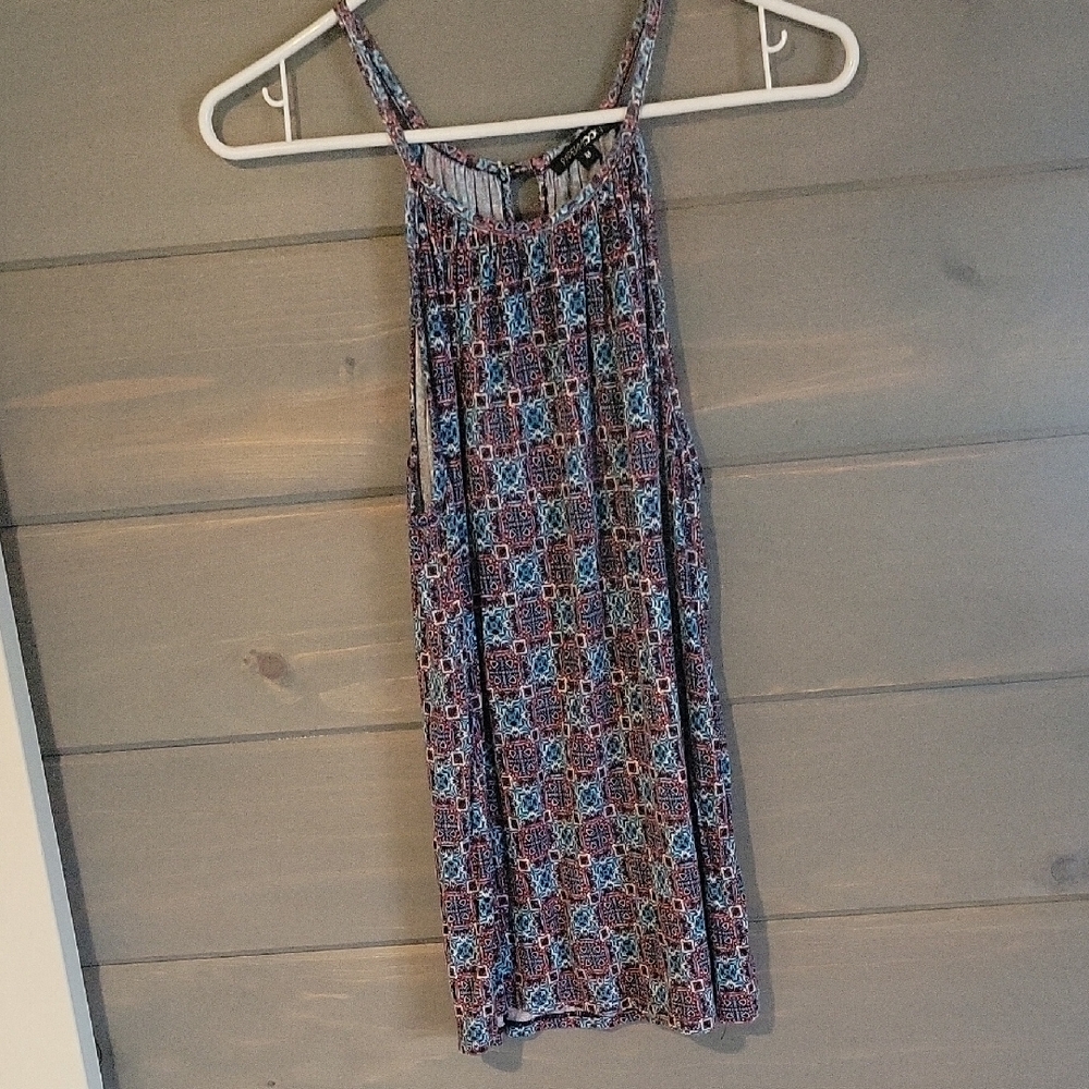 Papermoon Multicolor Patterned Tank Top